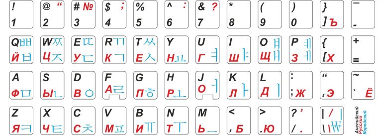 Как соединять корейские буквы в слоги на клавиатуре