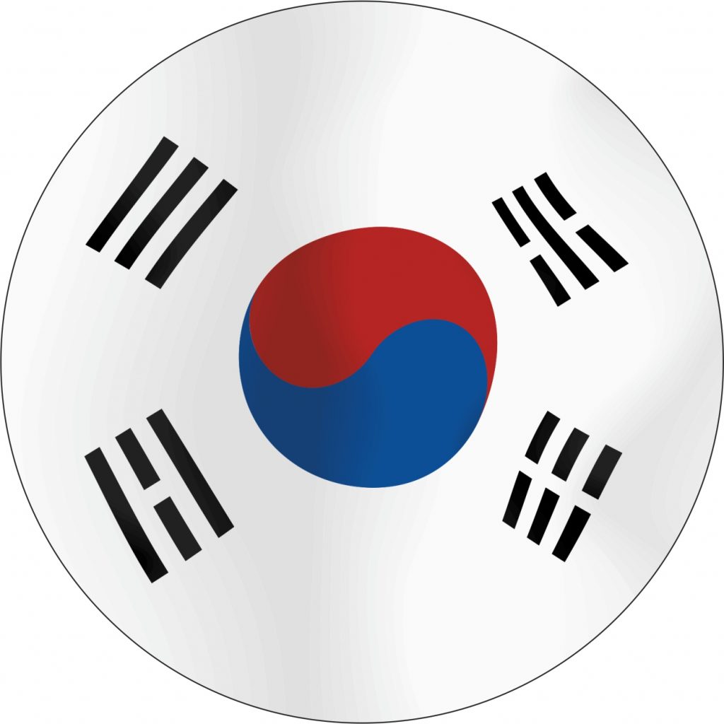 флаг республики кореи